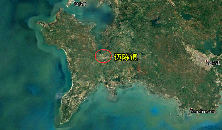 广东省湛江市徐闻县地图，探索古老土地的新视角